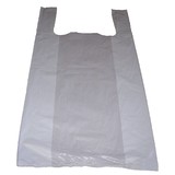 Large White Checkout Singlet Bags - Government Regulations 500/ctn