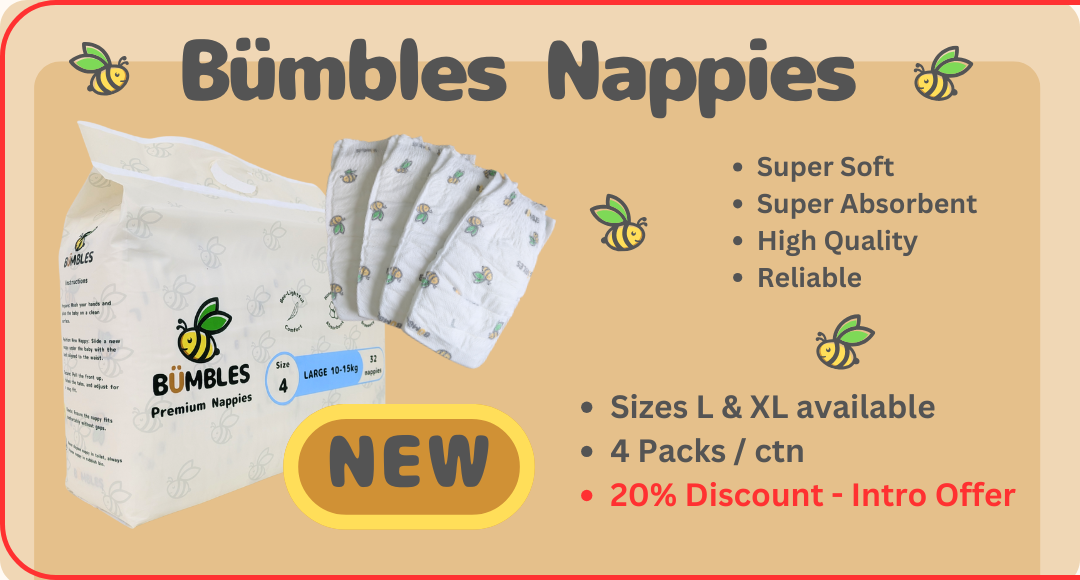 NEW! Bümbles Premium Nappies 