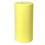 Extra Heavy Duty Wipes - 30cm x 45m. 90 sheets per roll [Colour: Yellow]