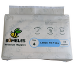 Bümbles Nappies Large 10-15kgs x 128 (Size 4)