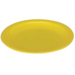 Polycarbonate Plates 172mm - Packet of 12 - Yellow