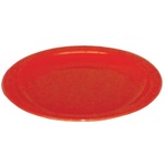 Polycarbonate Plates 230mm - Pack of 12 - Red